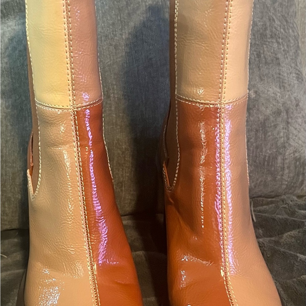 Circus by Sam Edelman Two-Tone Ankle Boots